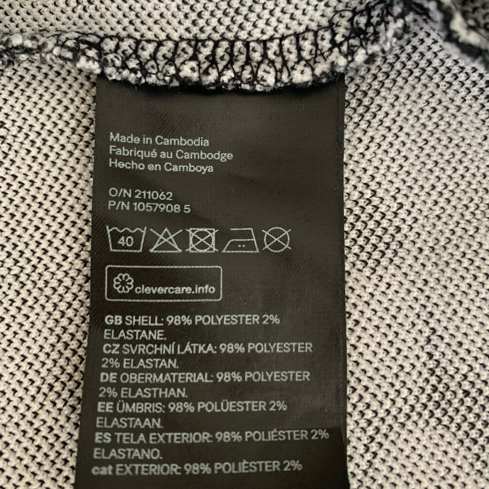 H&M Black and White Floral Mini Dress - Picture 5 of 10